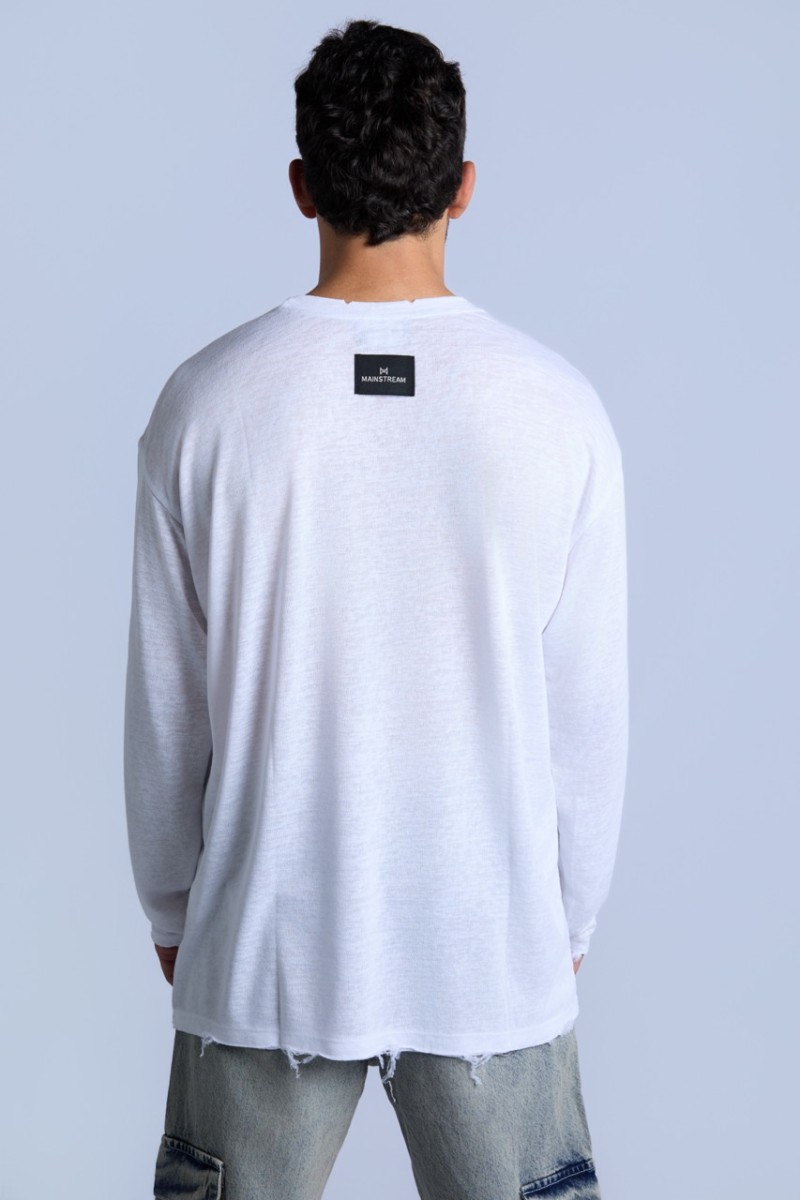 טישרט סלאב פשתן ארוך W26