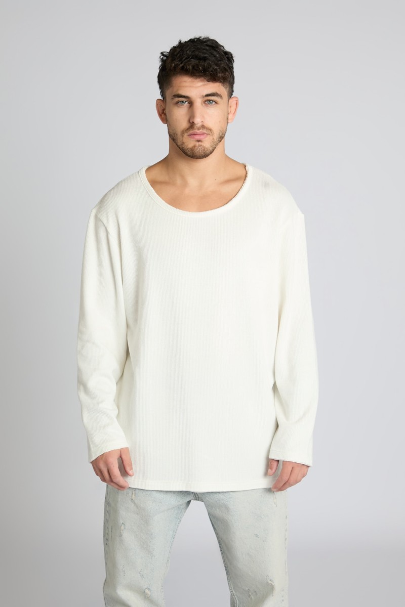 סריג צווארון פתוח W26