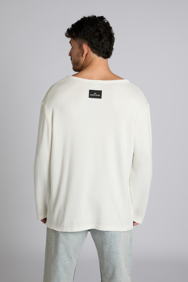 סריג צווארון פתוח W26