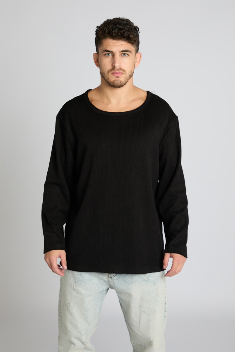 סריג צווארון פתוח W26