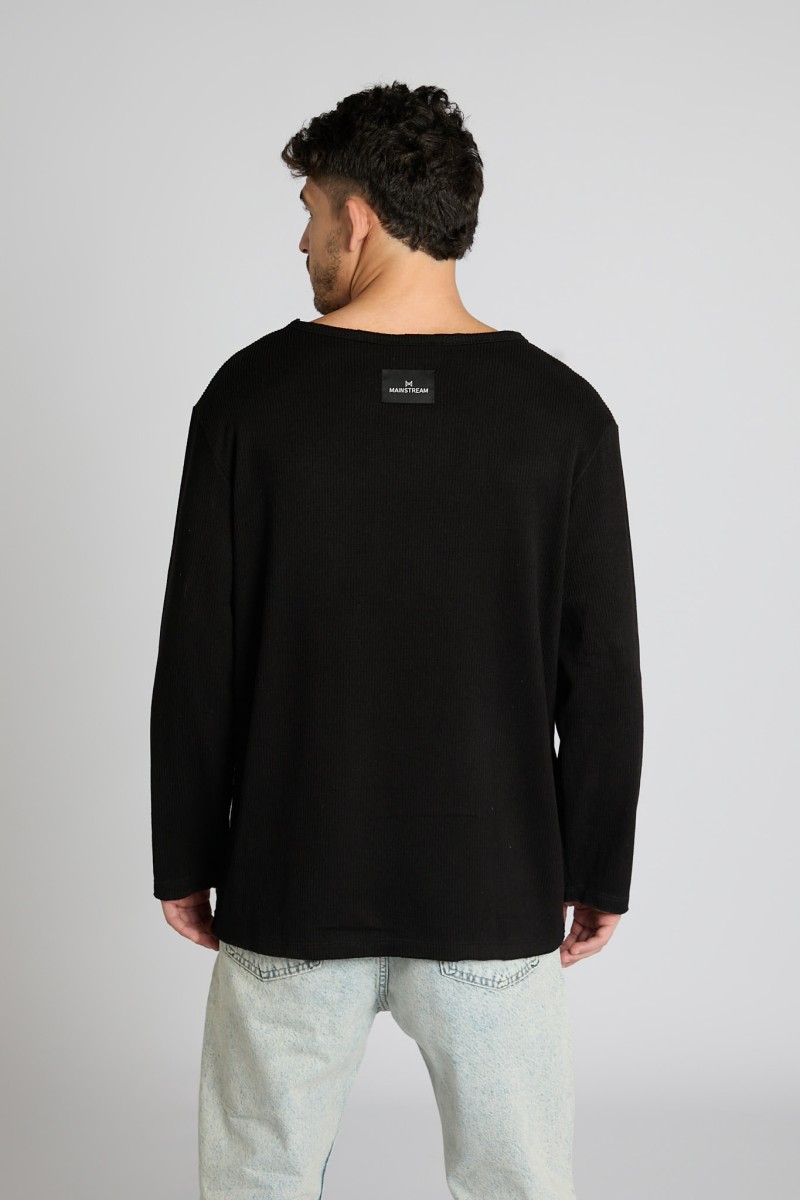 סריג צווארון פתוח W26