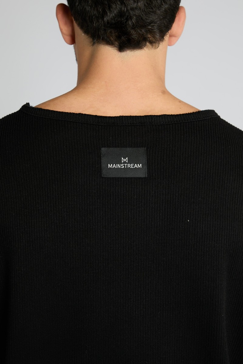 סריג צווארון פתוח W26